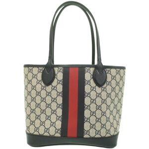 Gucci Ophidia tote bag beige navy GG Supreme navy Blue Web